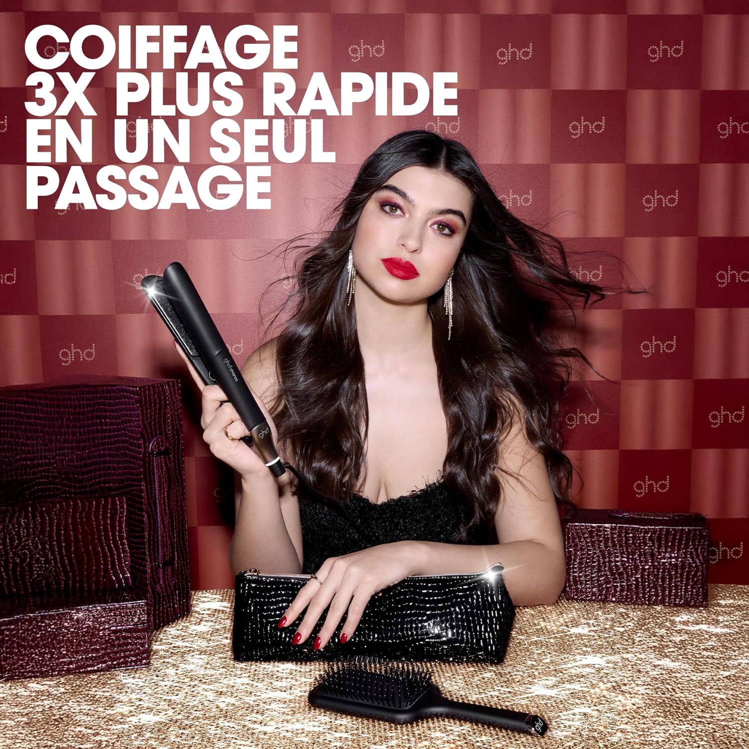 ghd - Chronos - lisseur professionnel, coiffage rapide, anti-frisottis