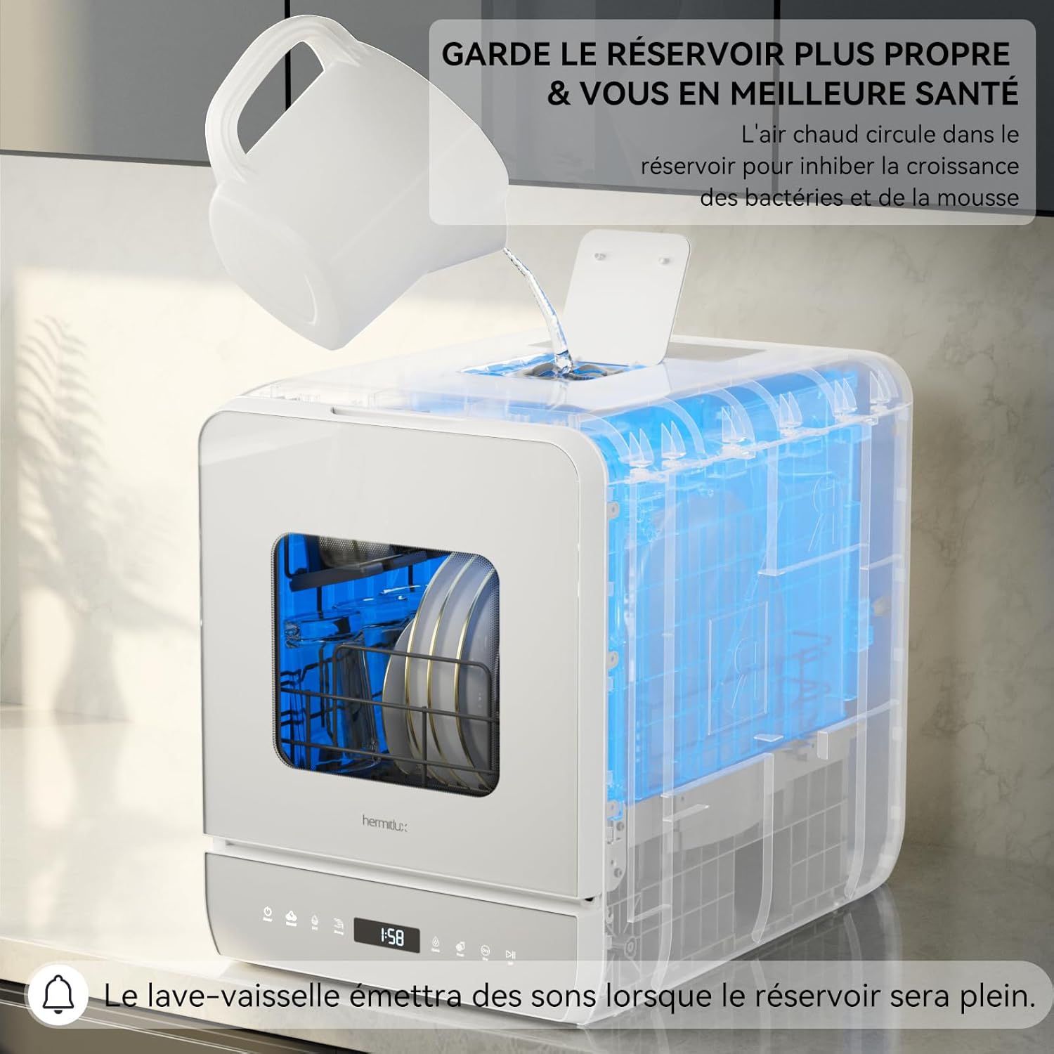 Compris, prêt à recevoir tes titres de produits.