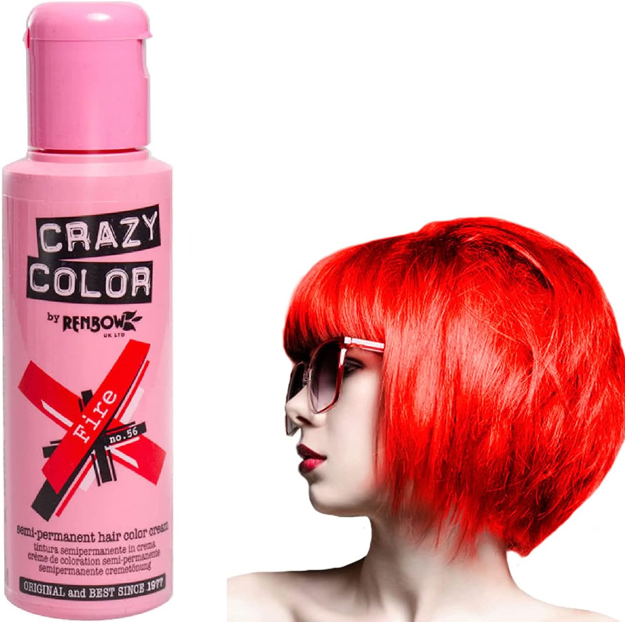 Renbow - Crazy Colour - 4 crèmes semi-permanentes - 100ml