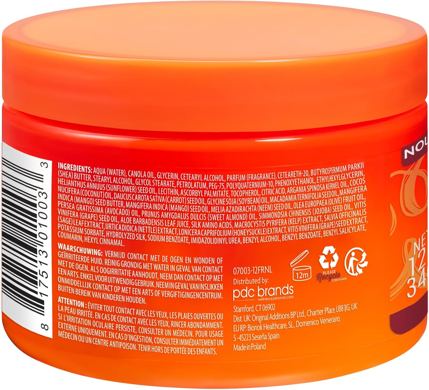 Cantu - Crème définition boucles naturels - 340g - karité, coco