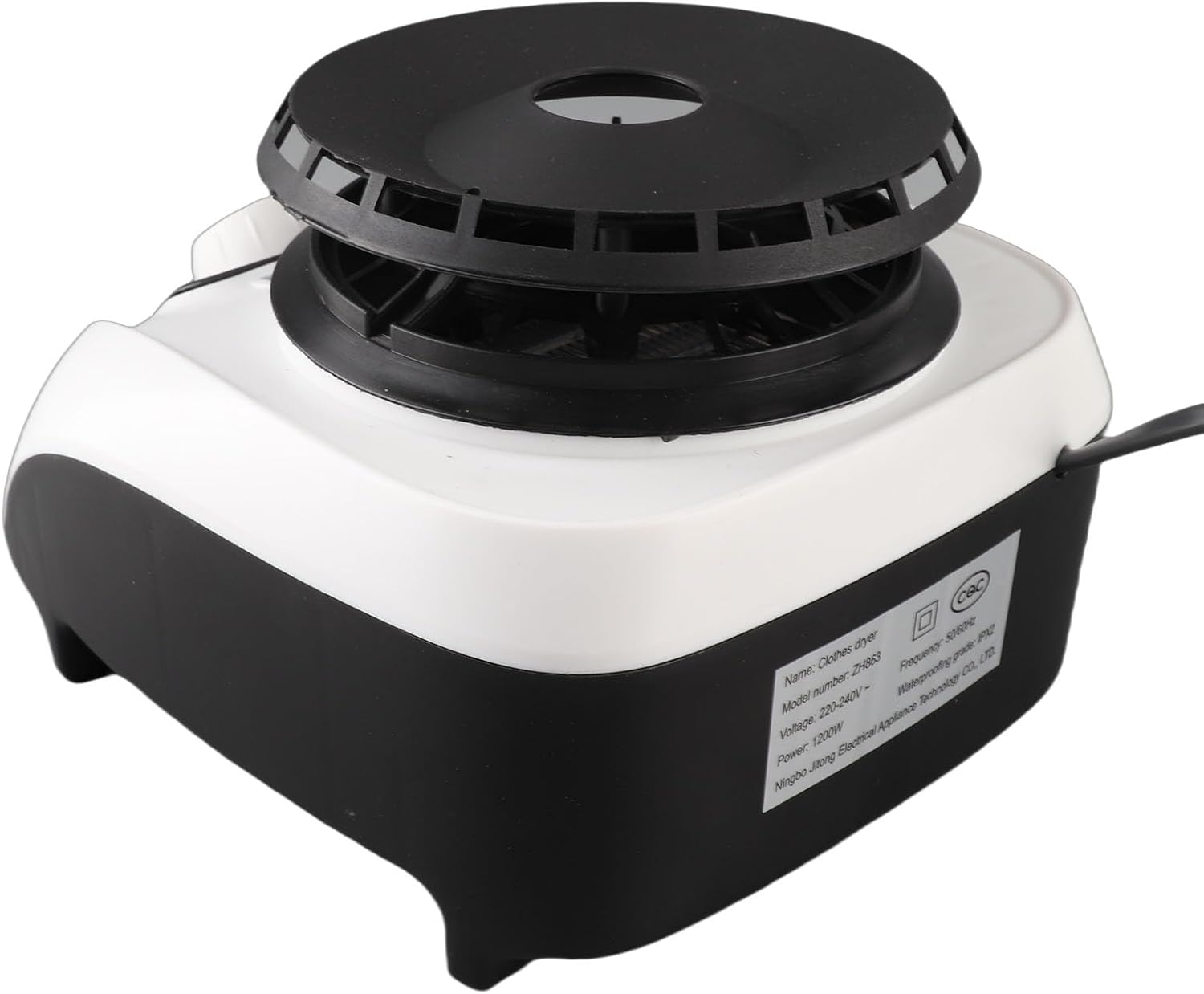 Sèche-linge électrique domestique - 1200W, 220V, prise UE - haut rendement