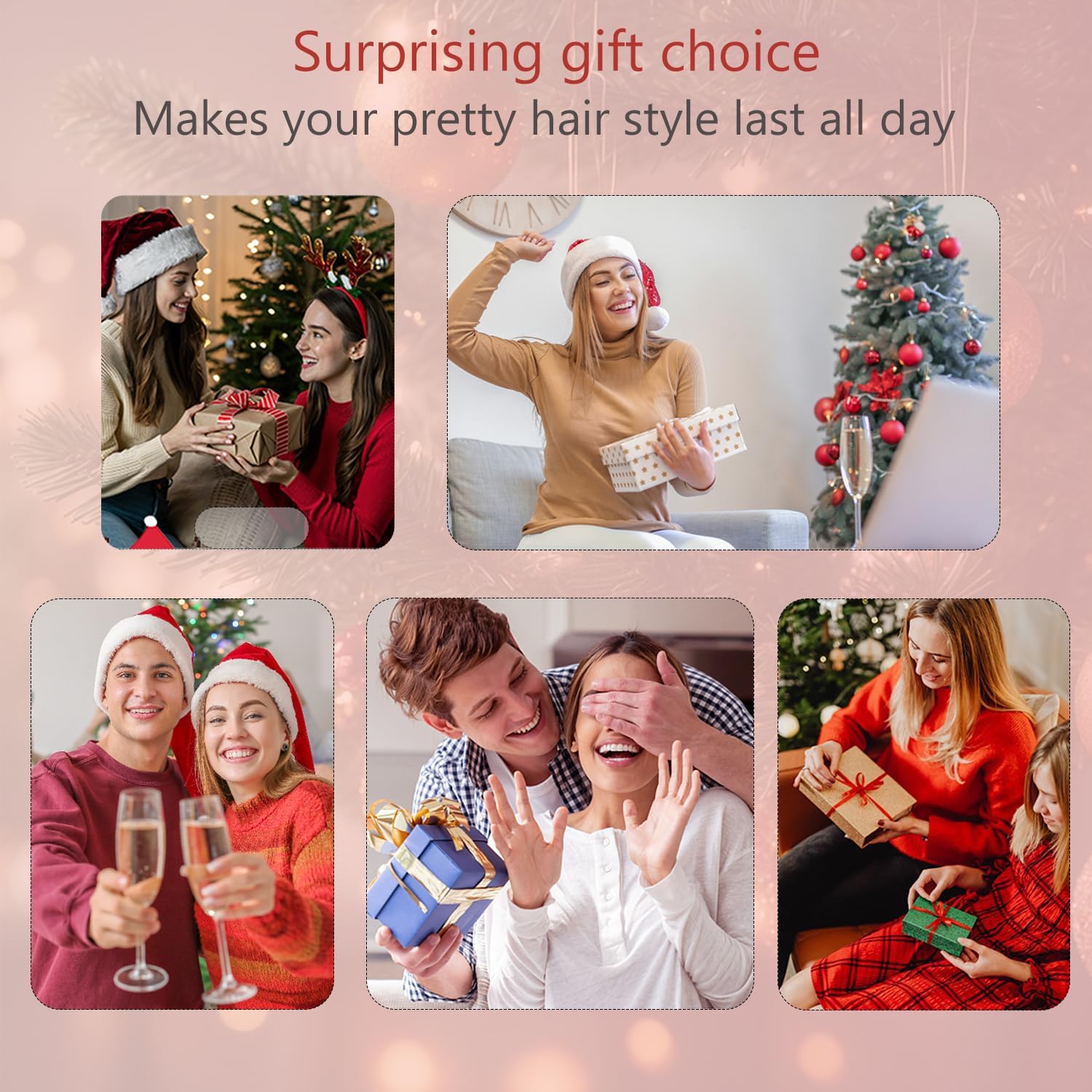 Lisseur cheveux 2 en 1 - céramique LCD 120-230°C - voltage universel