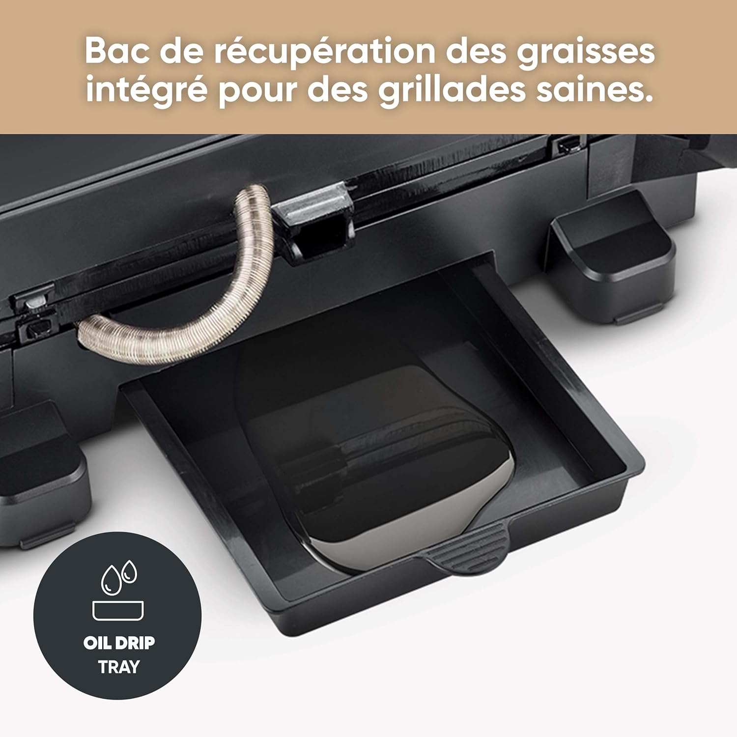 SEVERIN - Comfort Multi-gril, 5 programmes, plaques céramique, noir/inox, KG 2399