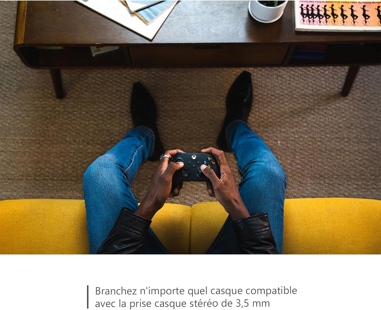 Xbox - manette sans fil Series X/S - USB-C - PC - câble inclus