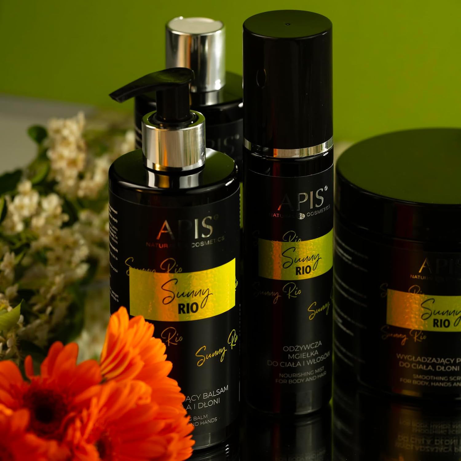 Apis - Sunny Rio Spray corps/cheveux 150ml - jasmin, noix de coco, hydratant