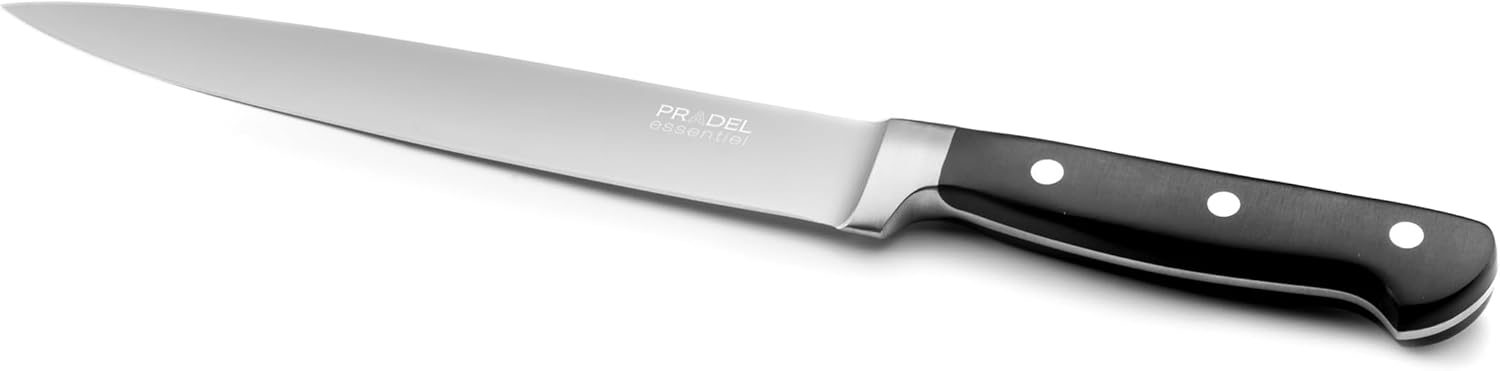 Couteau à découper - Blason - lame 20 cm inox 13C satiné - noir