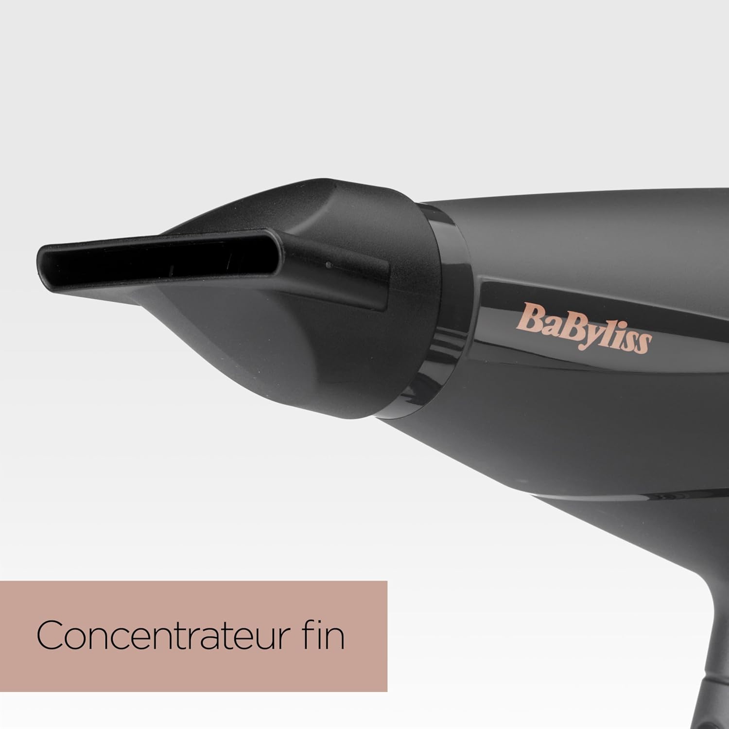 BaByliss - Sèche-cheveux Smooth Pro - 2100W, ionique, 3 températures, 2 vitesses, fabriqué en Italie - 6709DE