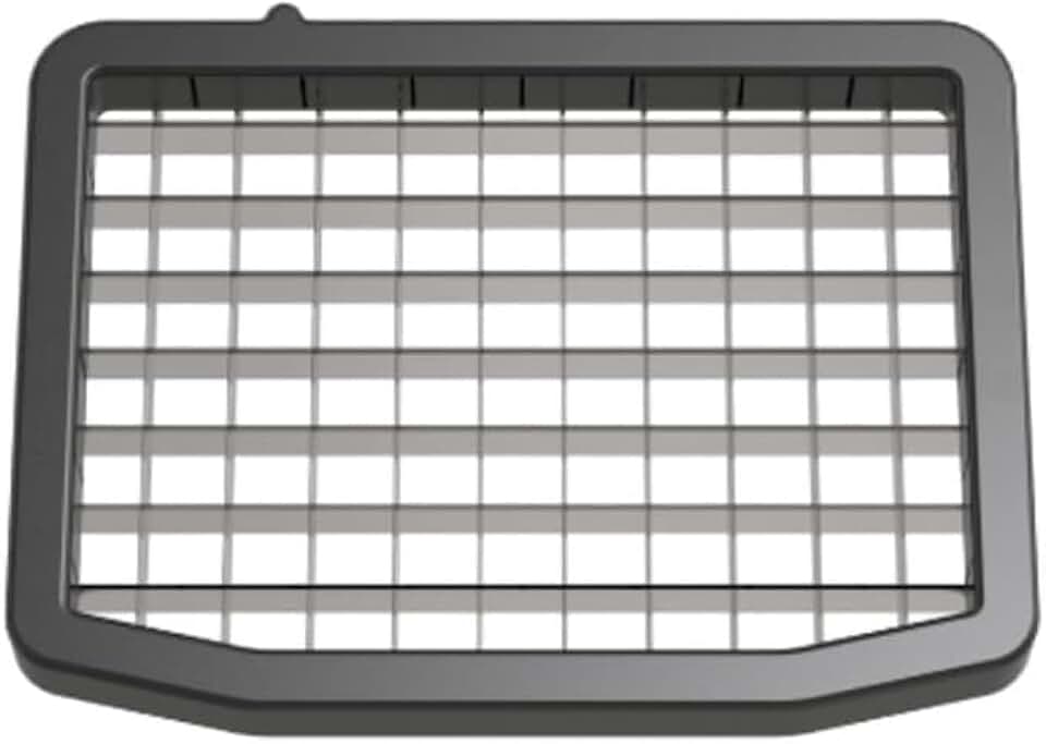 NEWTRY - coupe-légumes électrique - 6x6 cm - couteau à grille, durable