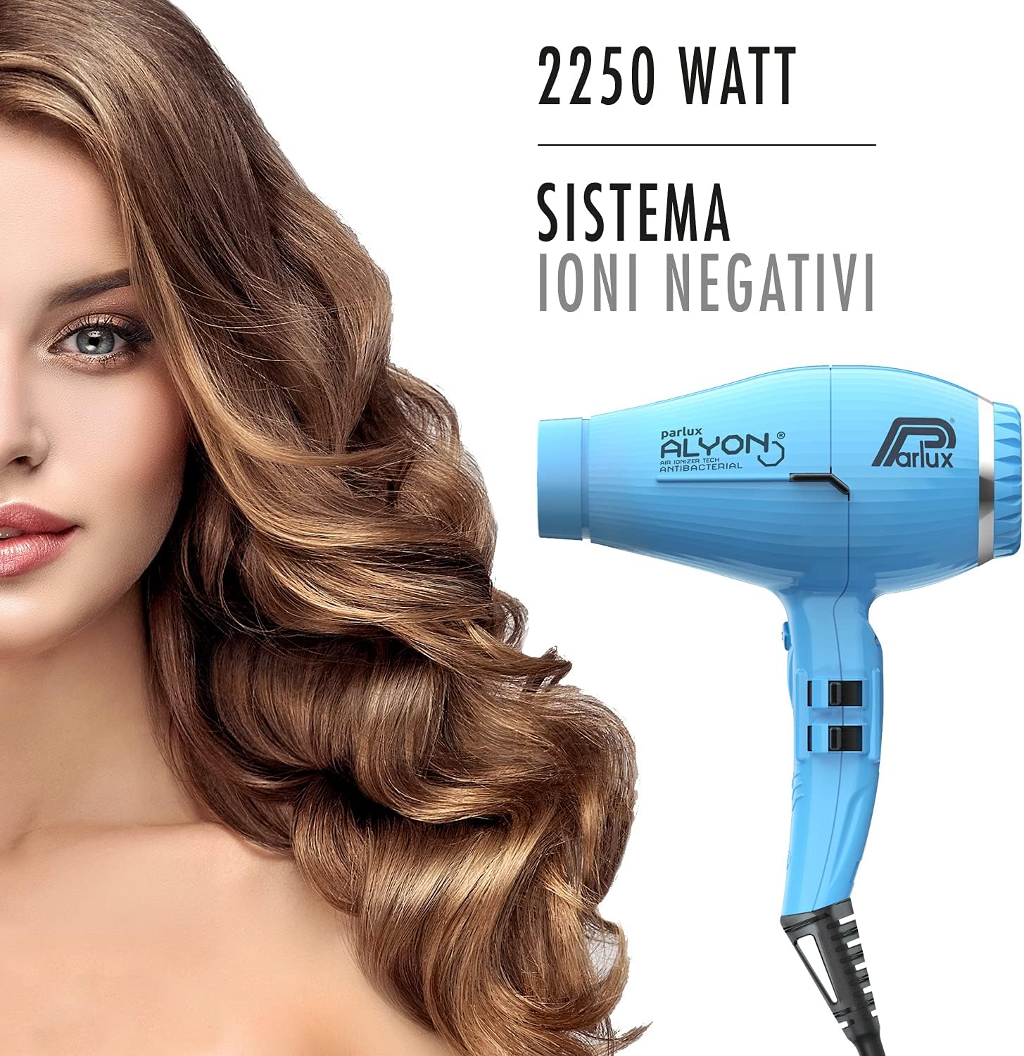 Parlux - Sèche-cheveux professionnel - design compact - léger 8021233132223