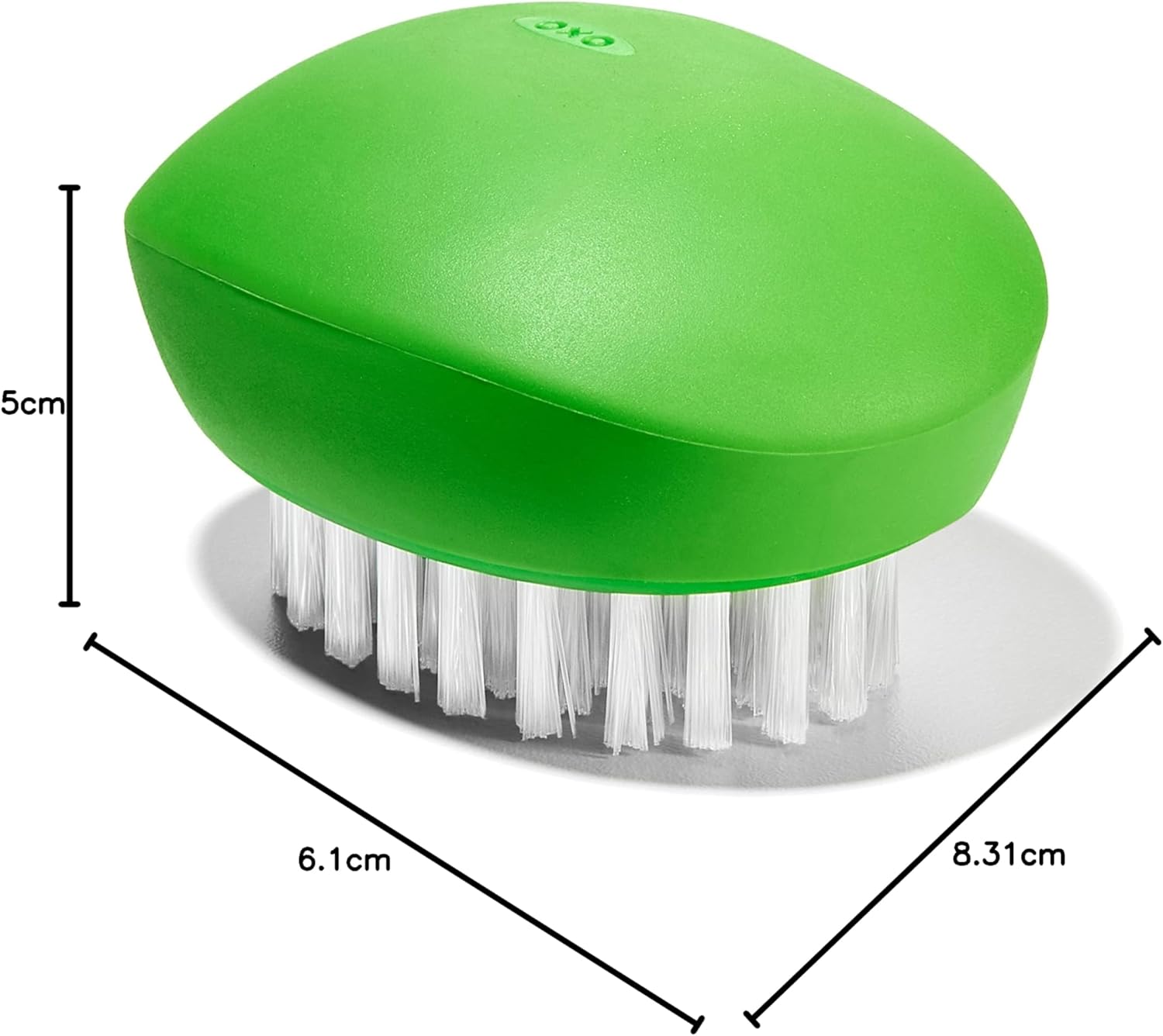 OXO Good Grips - Brosse à légumes - nylon vert - poignée ergonomique