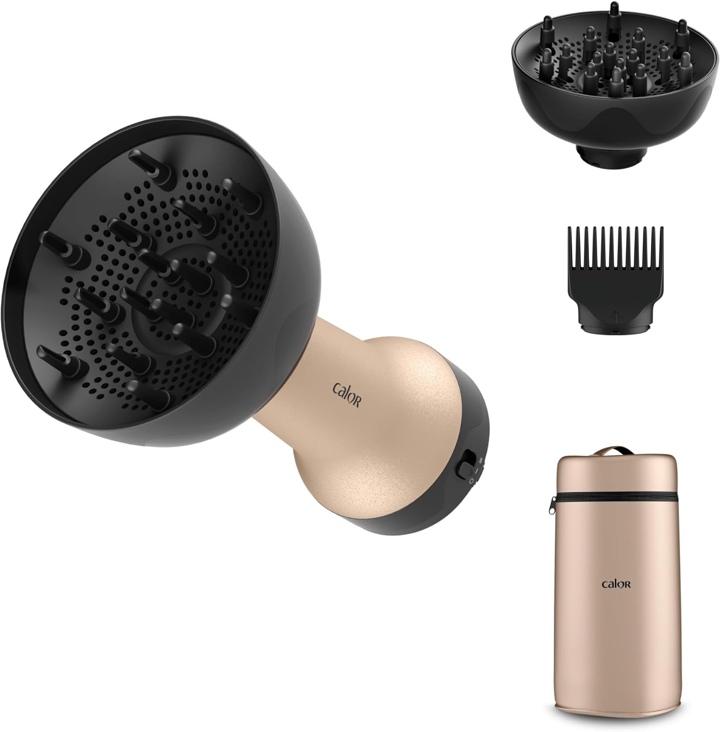 Calor - Curl Harmony - Sèche-cheveux diffuseur 3-en-1, cheveux bouclés, redefine et sublime - CV7D30C0