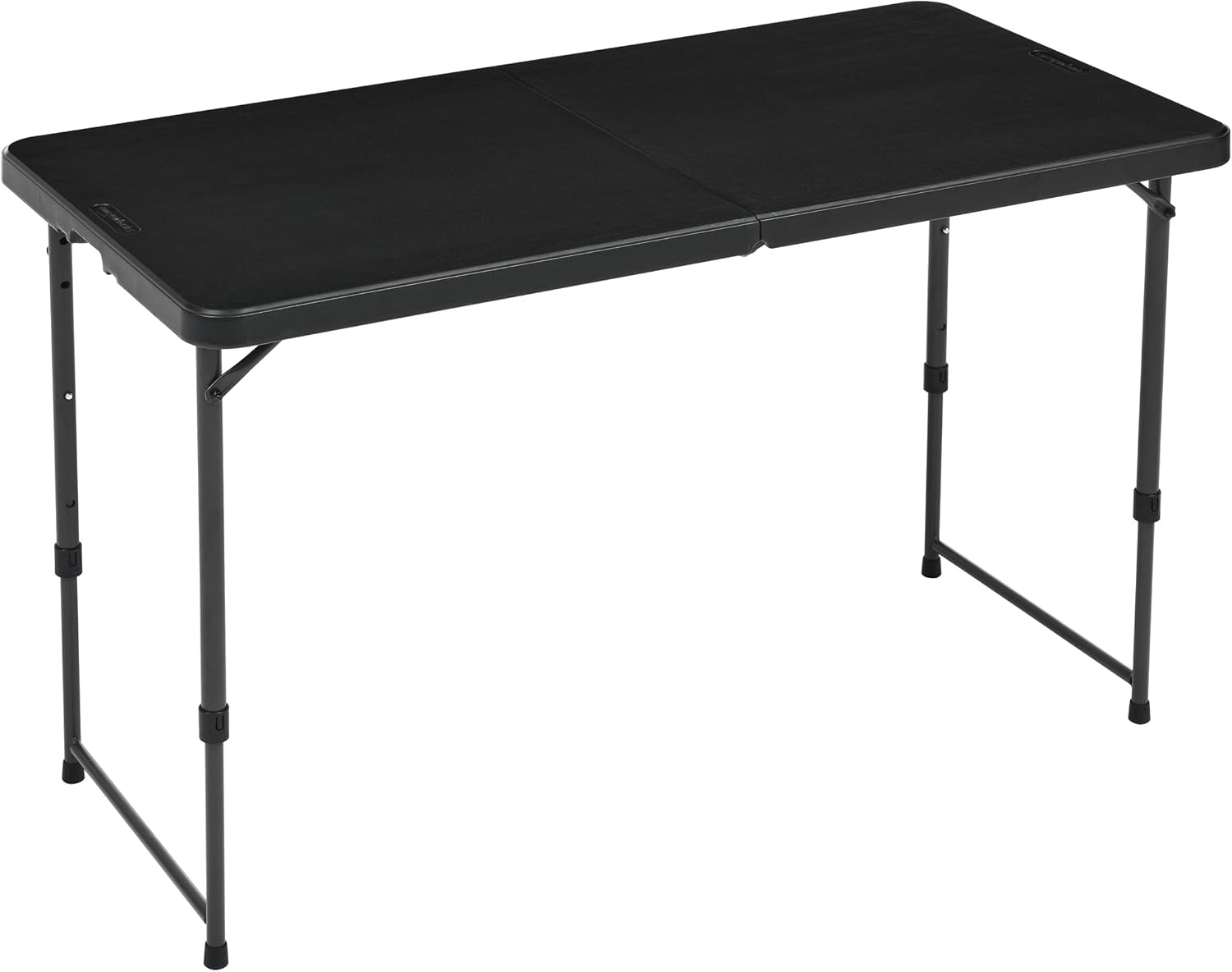 maxideelz Basics - Table Pliante, 121,4x60,7x86,1 cm, 4 hauteurs, portable